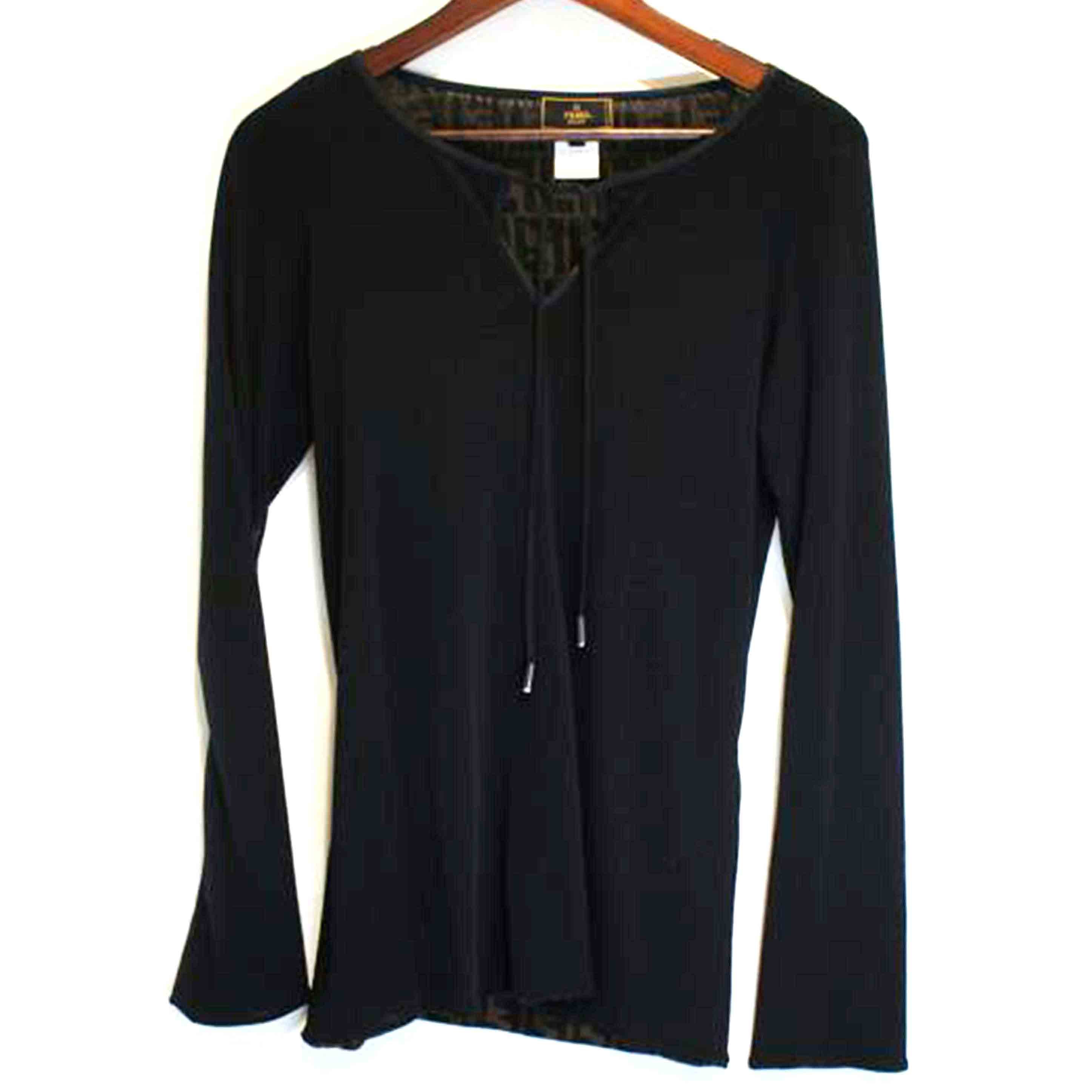 ＦＥＮＤＩ フェンディ/ブラックカットソー裏地ズッカ//ABランク/92