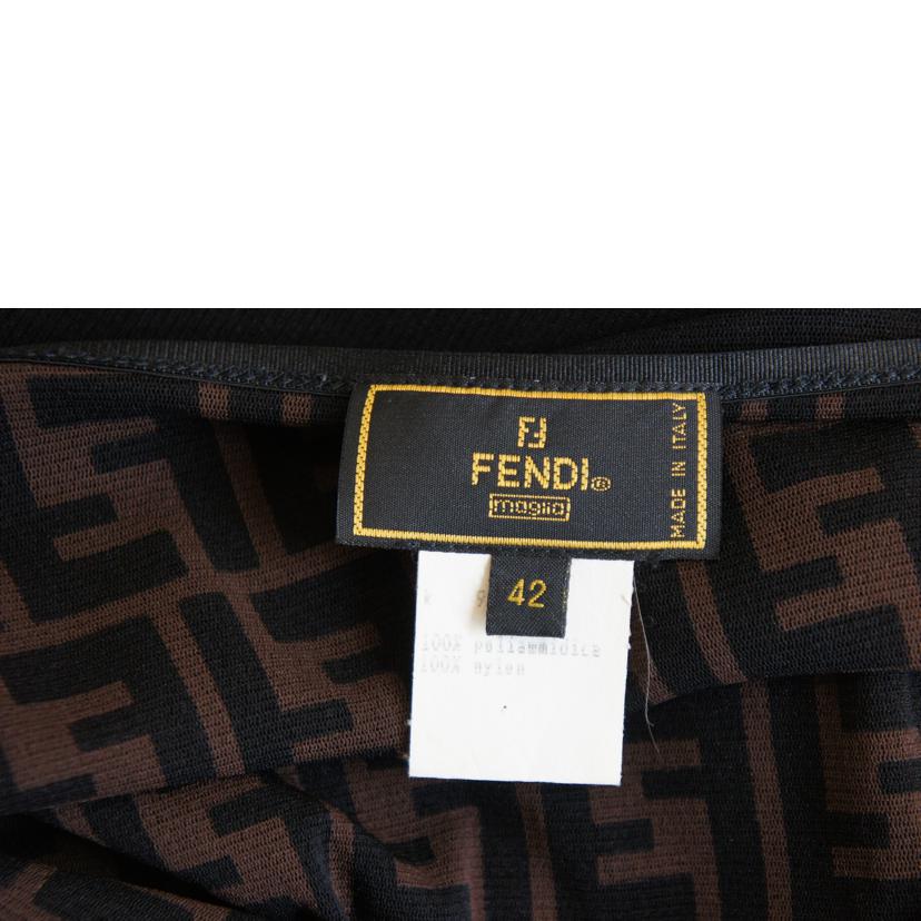 ＦＥＮＤＩ フェンディ/ブラックカットソー裏地ズッカ//ABランク/92