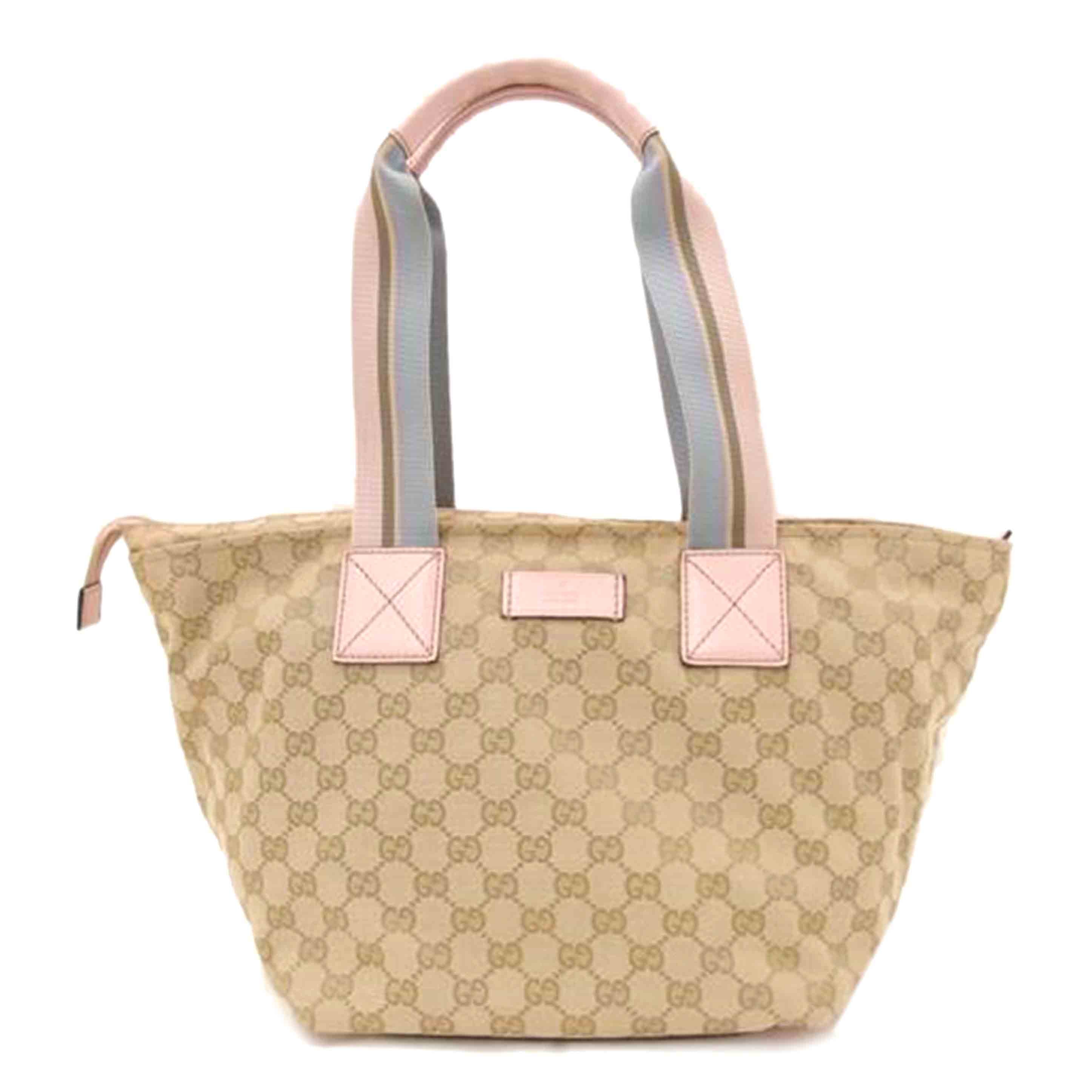 ＧＵＣＣＩ グッチ　トートバック　ショルダーバッグ　肩掛け　レディース/ＧＧキャンバスシェリートート／ピンク/131230//214***/Aランク/69