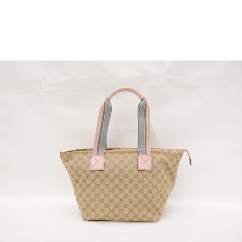 ＧＵＣＣＩ グッチ　トートバック　ショルダーバッグ　肩掛け　レディース/ＧＧキャンバスシェリートート／ピンク/131230//214***/Aランク/69