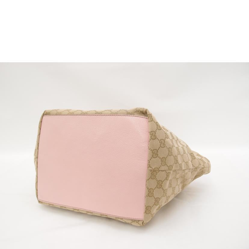 ＧＵＣＣＩ グッチ　トートバック　ショルダーバッグ　肩掛け　レディース/ＧＧキャンバスシェリートート／ピンク/131230//214***/Aランク/69