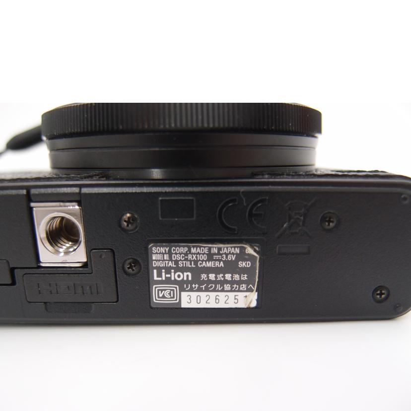 ＳＯＮＹ ソニー/デジタルカメラ/DSC-RX100//3026251/ABランク/69