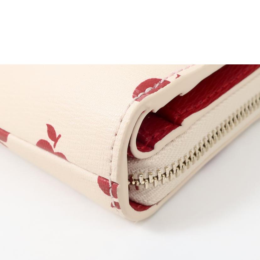 ケイトスペード Kate Spade /二つ折り財布　　りんご柄　アップル//Aランク/65