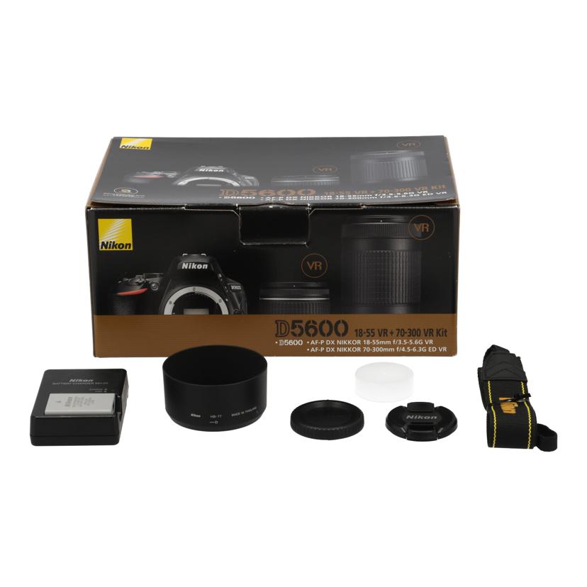 Ｎｉｋｏｎ ニコン/デジタル一眼ダブルズームキット/D5600 ﾀﾞﾌﾞﾙｽﾞｰﾑｷｯﾄ//2120267/Bランク/82