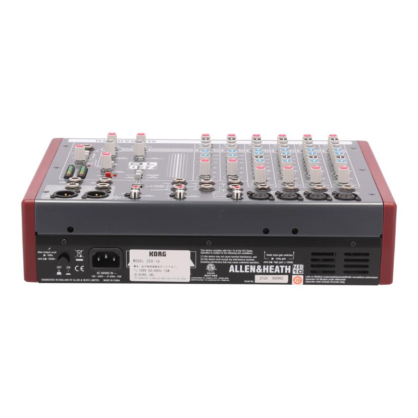 ＫＯＲＧ コルグ/ミキサー/ZED-10//Bランク/05