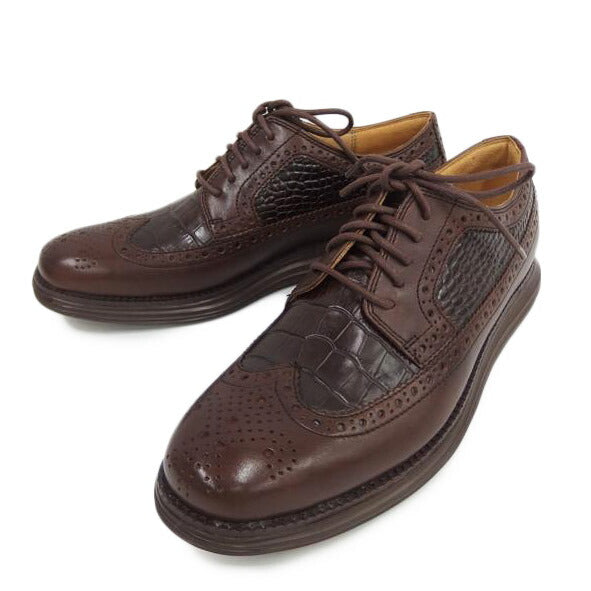 ＣＯＬＥ　ＨＡＡＮ COLE　HAAN/ＬＵＮＡＲＧＲＡＮＤ　ＬＯＮＧ．ＷＩＮＧ／メンズシューズ/C12651//8M/Aランク/82
