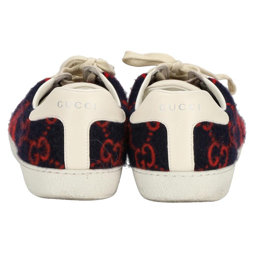 ＧＵＣＣＩ グッチ/ＧＧウ－ル／ロ－カットスニ－カ－/548695//Bランク/75