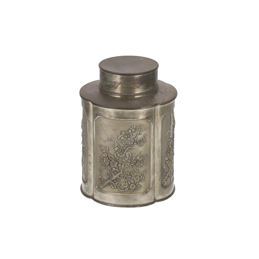 未使用品  Selangor pewter 茶筒　錫　ピューター ROYAL SELANGOR PEWTER(ﾛｲﾔﾙ・ｾﾗﾝｺﾞｰﾙ・ﾋﾟｭｰﾀｰ)の茶筒が入荷