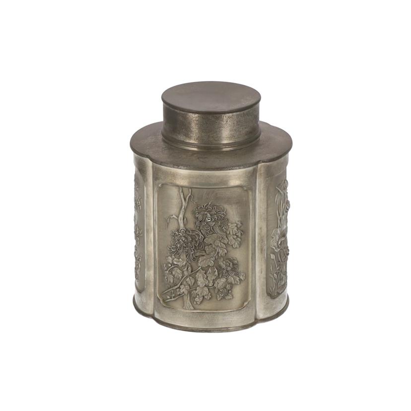 ＲＯＹＡＬ　ＳＥＬＡＮＧＯＲ　ＰＥＷＴＥＲ　１８８５ ロイヤルセランゴールピューター/　茶筒//ABランク/75