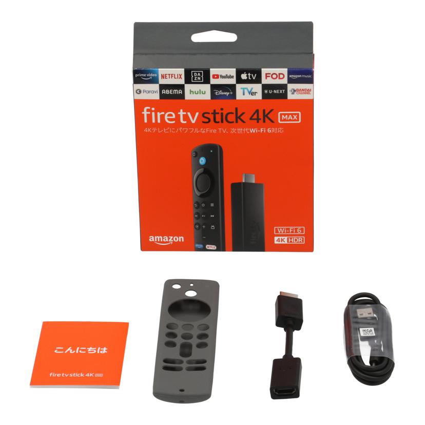 Ａｍａｚｏｎ アマゾン/Ｆｉｒｅ　ＴＶ　Ｓｔｉｃｋ　４Ｋ　Ｍａｘ/K2R2TE//G071R20931740R1V/Bランク/78