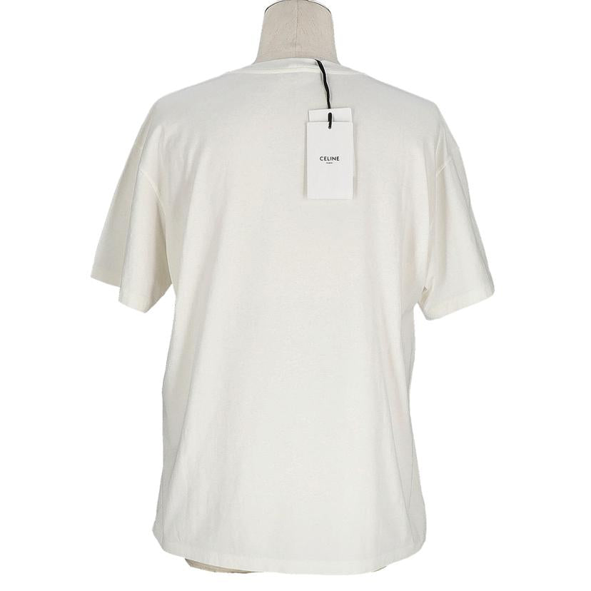 ＣＥＬＩＮＥ CELINE/ルーズＴシャツ／コットンジャージー／白/2X43F671Q//サイズ　S/SAランク/75