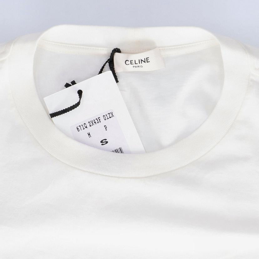 ＣＥＬＩＮＥ CELINE/ルーズＴシャツ／コットンジャージー／白/2X43F671Q//サイズ　S/SAランク/75