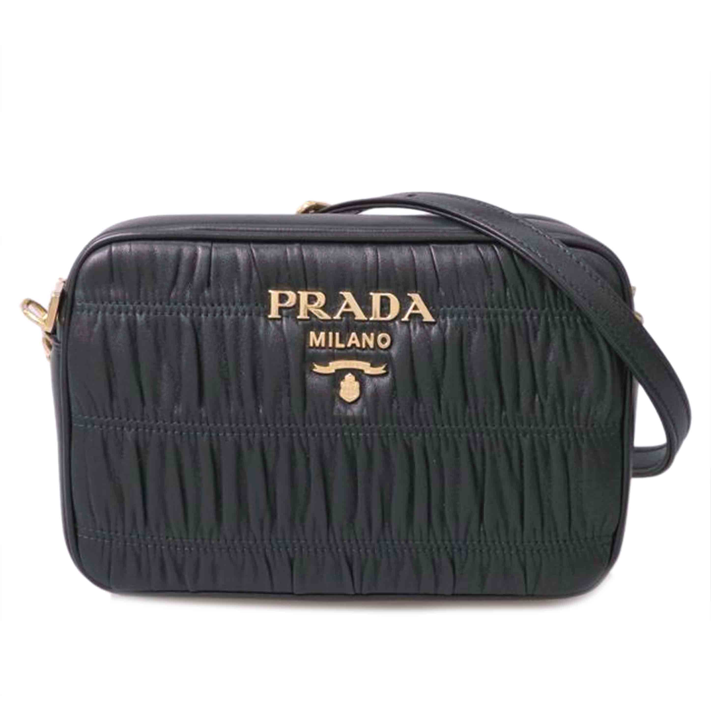 ＰＲＡＤＡ プラダ/ナッパ　ゴーフルチェーンショルダーバッグ/1BH112//Aランク/76