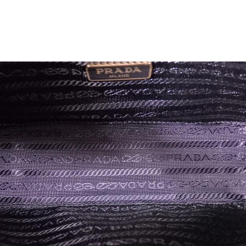 ＰＲＡＤＡ プラダ/ナッパ　ゴーフルチェーンショルダーバッグ/1BH112//Aランク/76