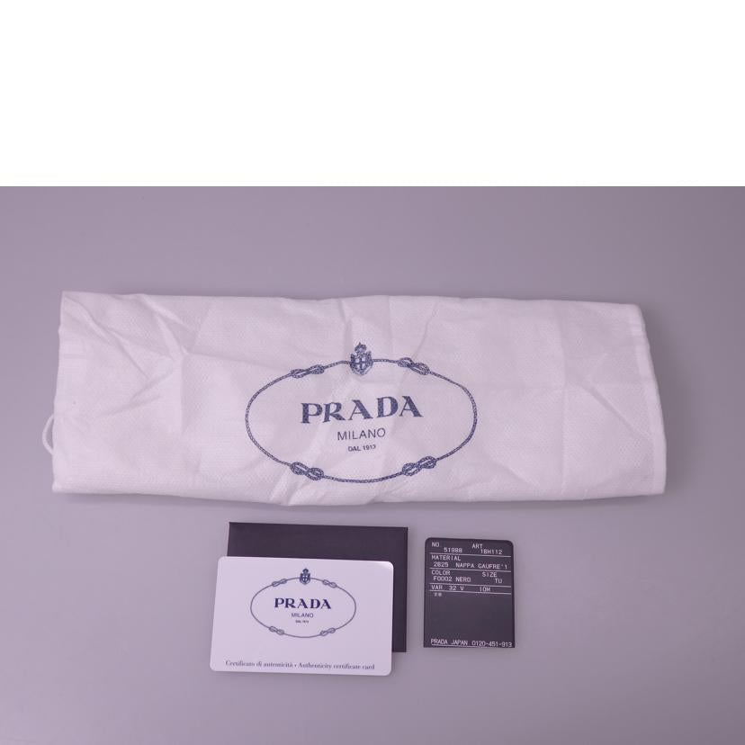 ＰＲＡＤＡ プラダ/ナッパ　ゴーフルチェーンショルダーバッグ/1BH112//Aランク/76