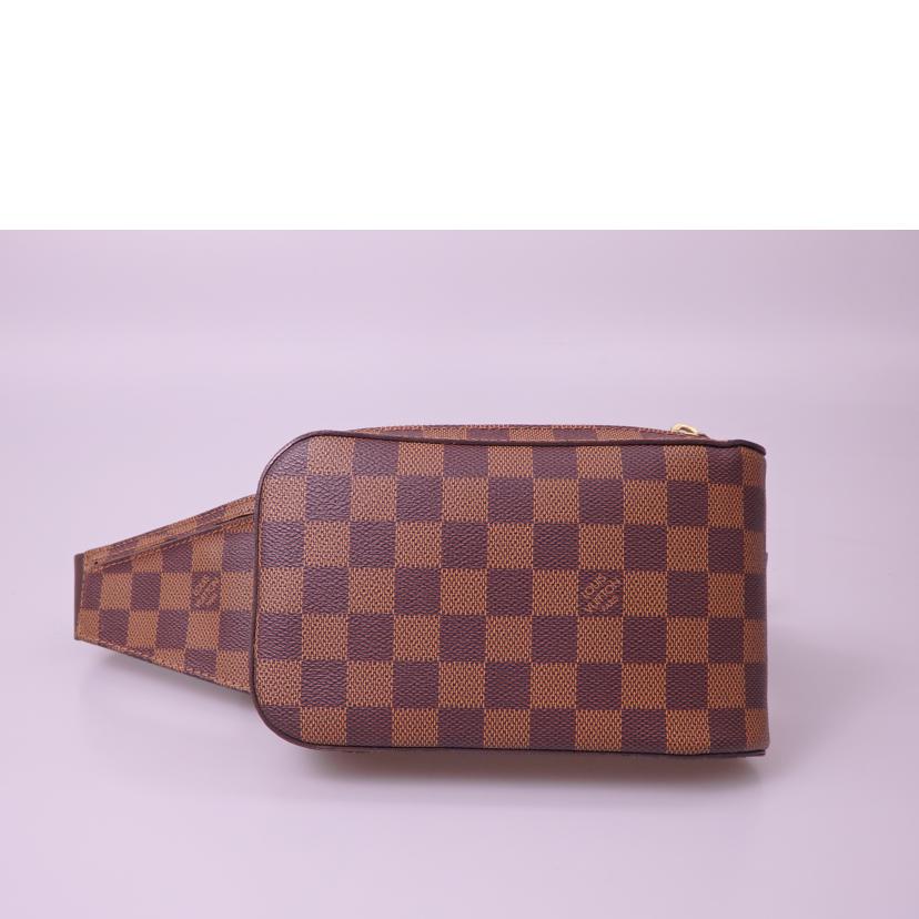 ＬＯＵＩＳ　ＶＵＩＴＴＯＮ ルイヴィトン ルイ・ヴィトン ビトン ダミエ・エベヌ 市松模様 ブラウン 茶 ウエストポーチ ショルダーバッグ ハンドバッグ トートバッグ ブラウン メンズ レディース 定番 人気 ＬＶ 斜め掛け 肩がけ/ジェロニモス／ダミエ／エベヌ/N51994//CA1***/ABランク/76