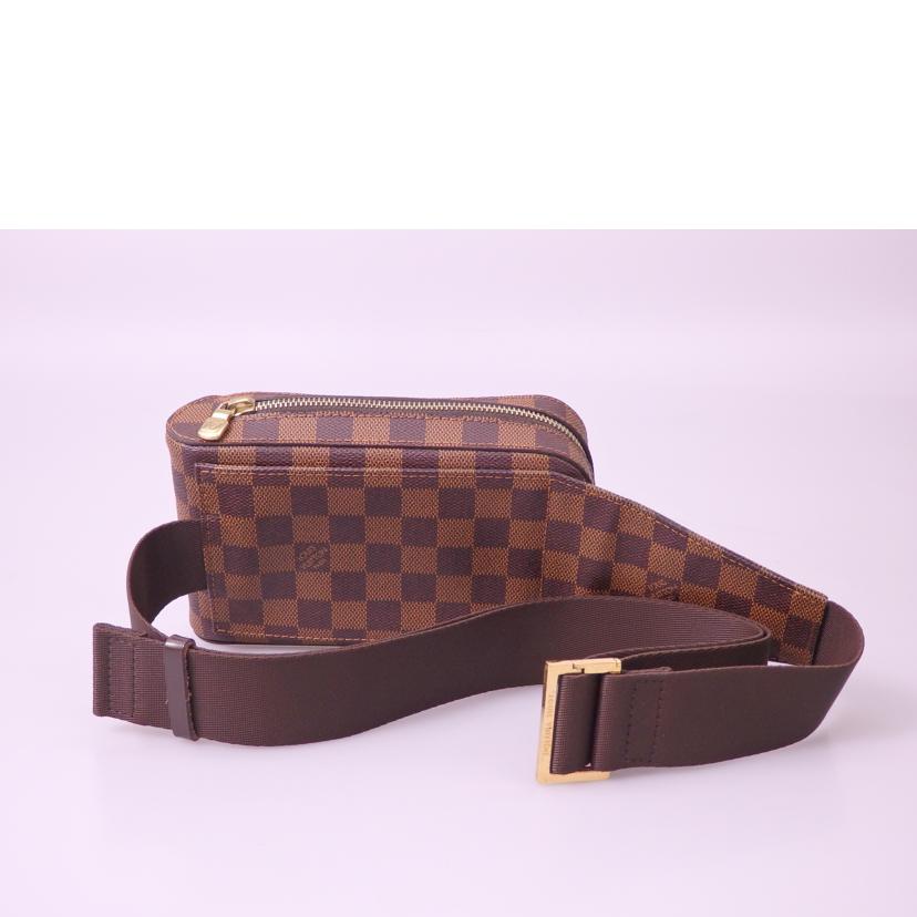 ＬＯＵＩＳ　ＶＵＩＴＴＯＮ ルイヴィトン ルイ・ヴィトン ビトン ダミエ・エベヌ 市松模様 ブラウン 茶 ウエストポーチ ショルダーバッグ ハンドバッグ トートバッグ ブラウン メンズ レディース 定番 人気 ＬＶ 斜め掛け 肩がけ/ジェロニモス／ダミエ／エベヌ/N51994//CA1***/ABランク/76