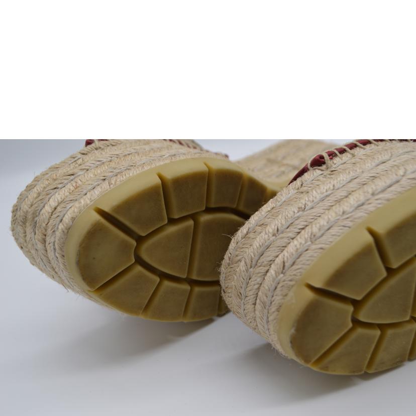 ＧＵＣＣＩ グッチ/ＧＧキャンバスストローサンダル／２３ｃｍ/623160//Bランク/89