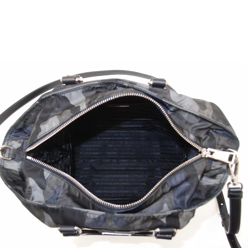 ＰＲＡＤＡ　 プラダ　ハンドバック　ナイロン　迷彩　ショルダーバッグ　トートバック　斜め掛け　肩掛け　レディース/カモフラージュ２ｗａｙハンド／カーキ/BN2791//58C****/Aランク/69