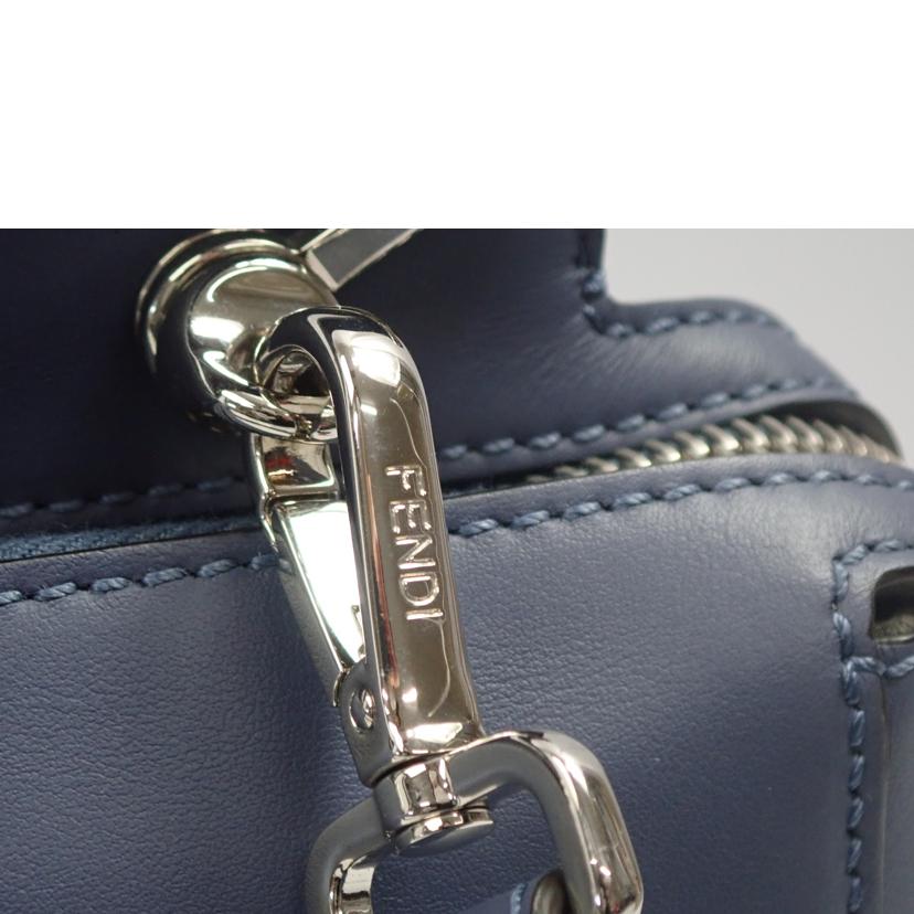 ＦＥＮＤＩ フェンディ/ＦＥＮＤＩ　　ドットコム　レザー　ブルー　　２ｗａｙショルダー/8BN293//Aランク/62