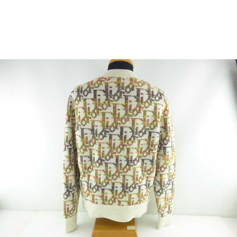 Ｃｈｒｉｓｔｉａｎ　Ｄｉｏｒ クリスチャンディオール/オブリーク　ウール　ジャガード　セーター/193M638AT344//Sｻｲｽﾞ/Bランク/64