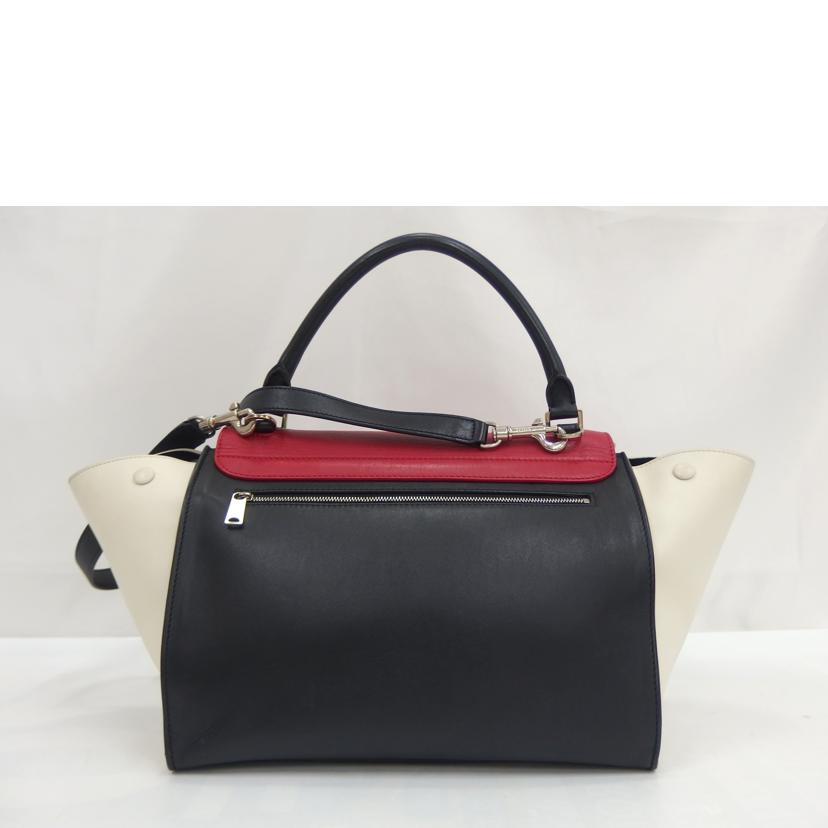 ＣＥＬＩＮＥ ｾﾘｰﾇ/トラペーズ　赤／白／黒//Bランク/82