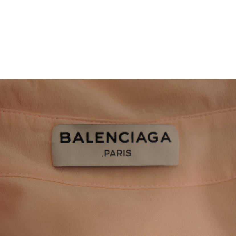 ＢＡＬＥＮＣＩＡＧＡ バレンシアガ/シルクシャツピンク//Aランク/92