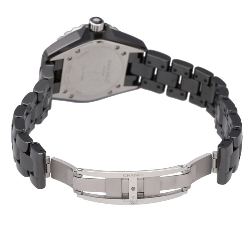 ＣＨＡＮＥＬ シャネル/Ｊ１２　ブラックセラミック　デイト／クォーツ/H0682//L.C.77856/Bランク/75