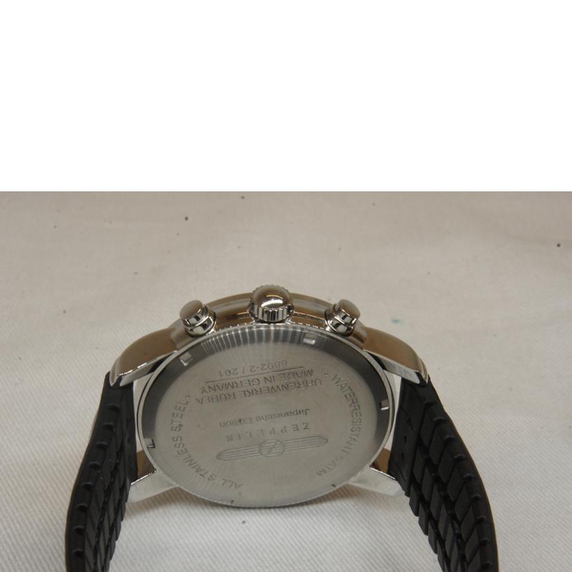 ＺＥＰＰＥＬＩＮ ツェッペリン/クロノグラフクォーツ／ラバーベルト/8892-2//ABランク/92