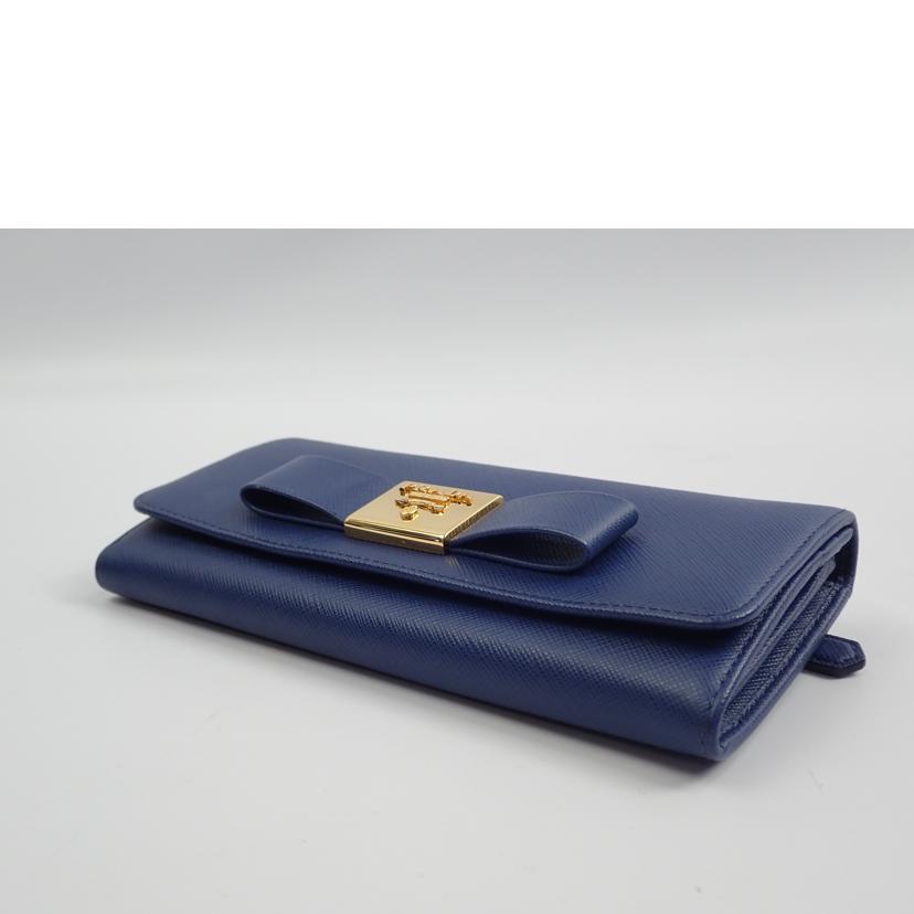 ＰＲＡＤＡ プラダ/サフィア－ノリボン長財布/1MH132//Aランク/62