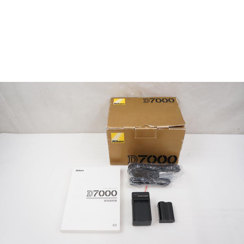 Ｎｉｋｏｎ ﾆｺﾝ/デジタル一眼レフ／Ｄ７０００/D7000 ﾎﾞﾃﾞｨ//2189029/Bランク/67