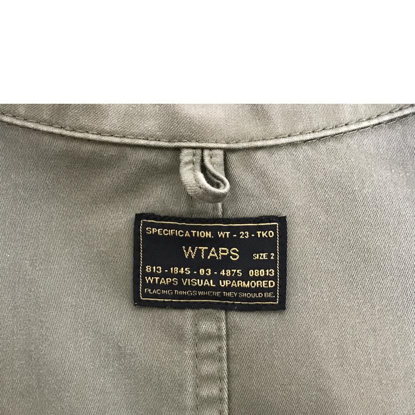 WTAPS ダブルタップス/ミリタリージャケット カーキ/142GWDT-SHM02/02/メンズアウター/Bランク/51【中古】