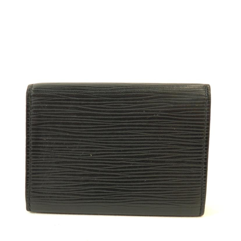 ＬＶ ルイヴィトン/アンヴェロップ・カルトドゥヴィジット／エピ／ブラック/M56582//CA3115/Bランク/72
