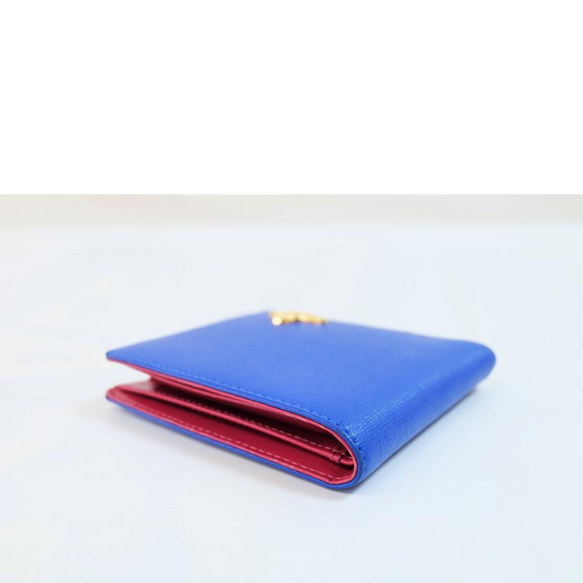 　　Ｖｉｖｉｅｎｎｅ．Ｗ ヴィヴィアンウエストウッド/レザー二つ折財布/730V11V//Bランク/71