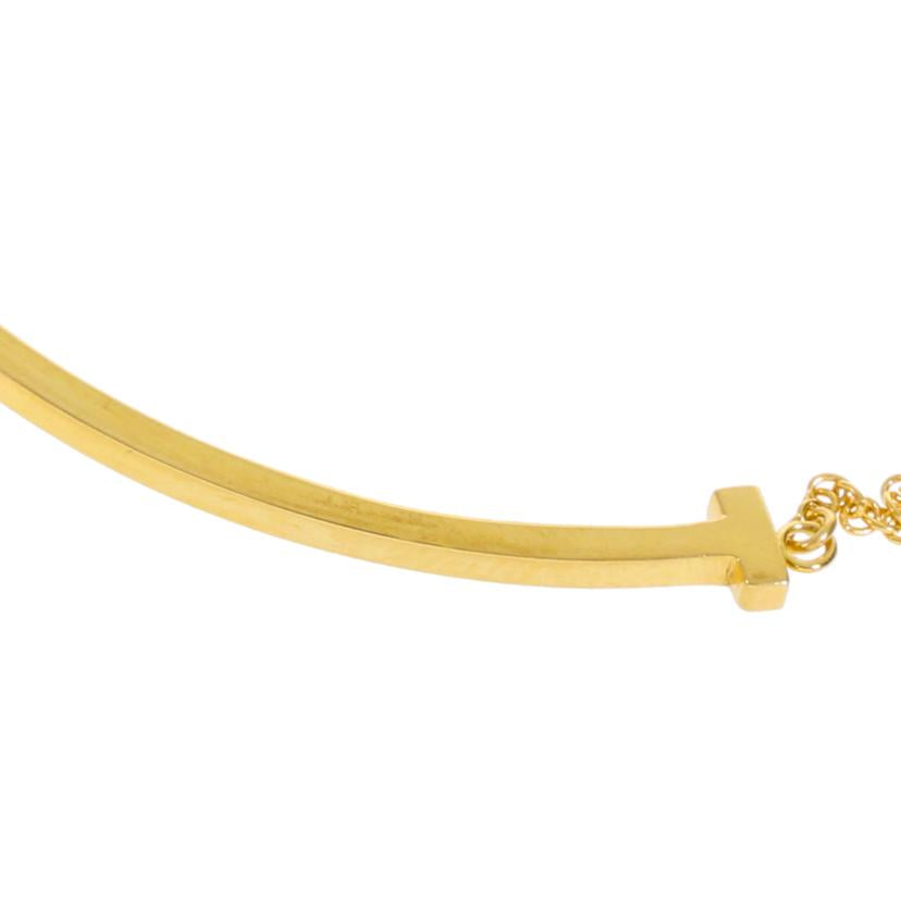 ＴＩＦＦＡＮＹ＆Ｃｏ． TIFFANY＆Co./ＡＵ７５０／Ｔスマイルネックレス／スモール　ＹＧ/3.0//41-46cm/ABランク/75