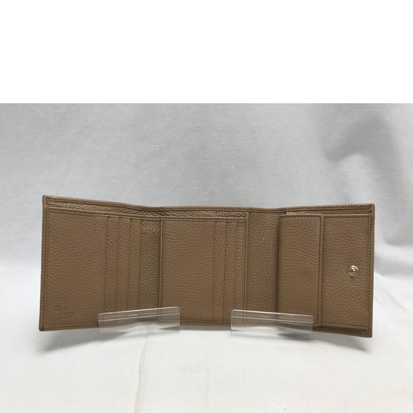 ＧＵＣＣＩ グッチ/インターロッキングＧ　三つ折り財布/598207//214*/ABランク/51