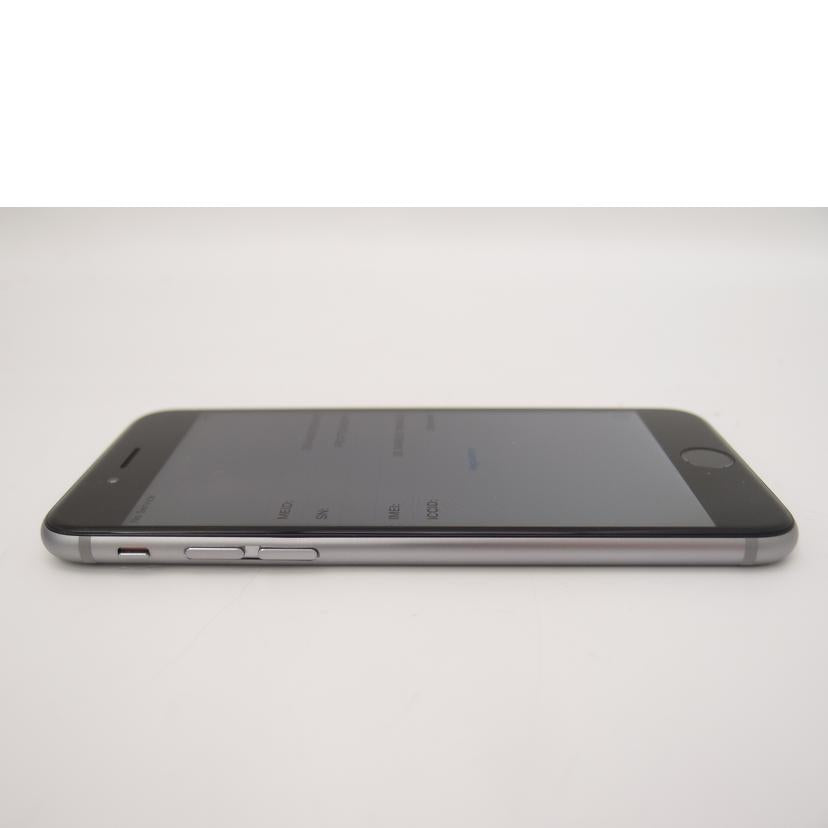Ａｐｐｌｅ／ｄｏｃｏｍｏ アップル/ドコモ/ｉＰｈｏｎｅ　６ｓ　６４ＧＢ　スペースグレイ／スマートフォン/MKQN2J/A//FRDVT0GNGRY9/ABランク/69
