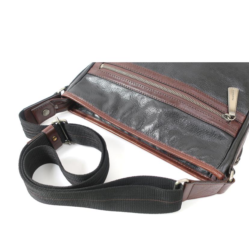 FUJITAKA フジタカ/レザーショルダーバッグ メンズ 斜メ掛ケ//ABランク/65