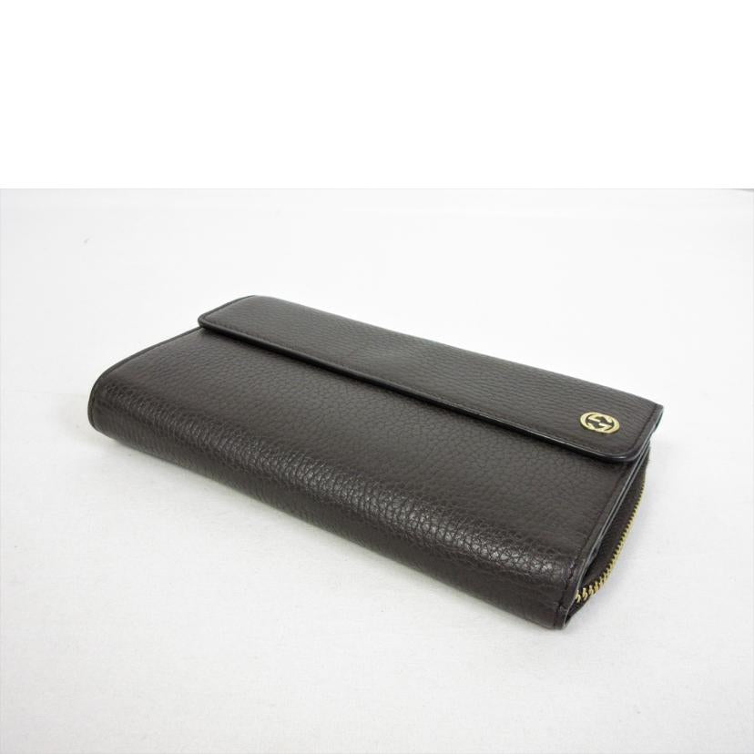 ＧＵＣＣＩ グッチ/インターロッキングＧ　三つ折ラウンドジップ財布/449397//11417/Bランク/70