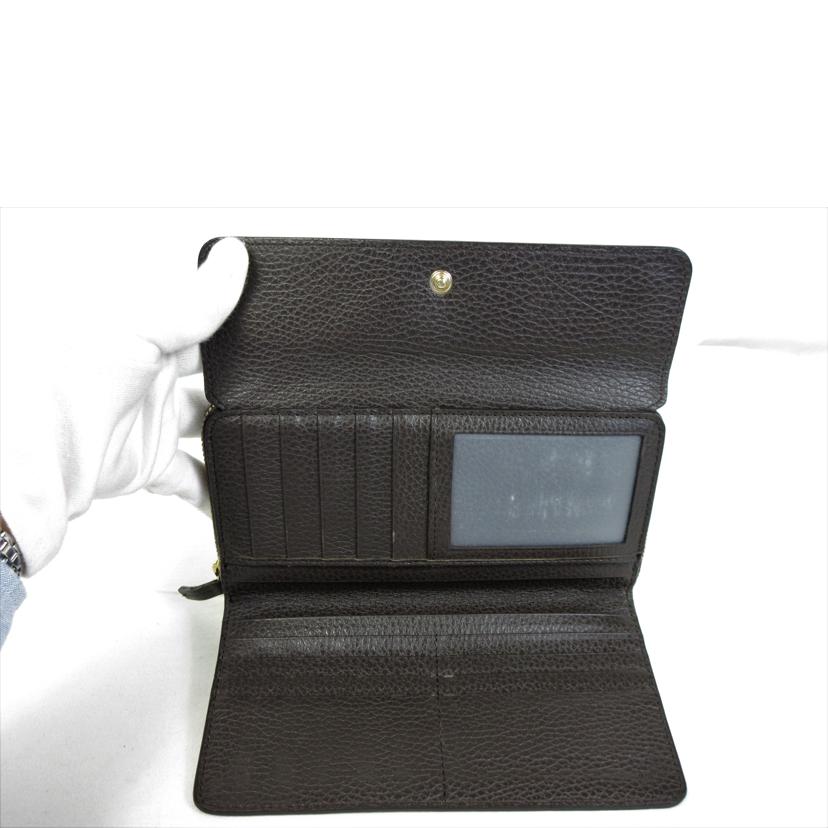 ＧＵＣＣＩ グッチ/インターロッキングＧ　三つ折ラウンドジップ財布/449397//11417/Bランク/70