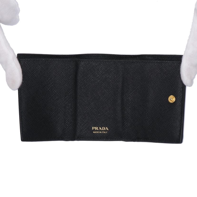 ＰＲＡＤＡ プラダ/サフィアーノ／３ツ折コンパクトウォレット/1MH021//Aランク/91