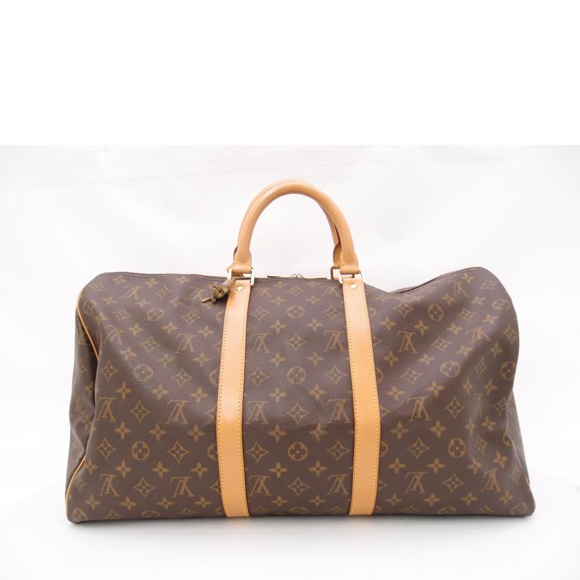ＬＯＵＩＳ　ＶＵＩＴＴＯＮ ルイヴィトン ルイ・ヴィトン ビトン ハンドバッグ  ボストンバッグ トラベルバッグ ブラウン メンズ レディース 定番 人気 ＬＶ /キーポル５０／モノグラム/M41426//FL1***/Aランク/69