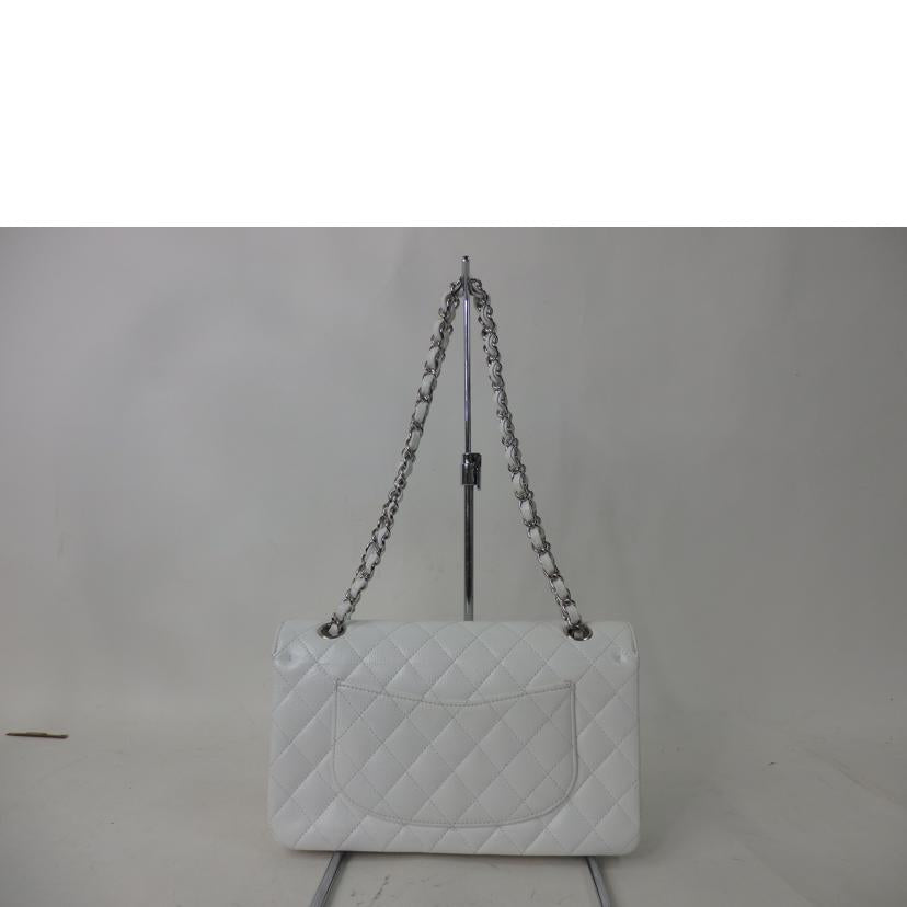 ＣＨＡＮＥＬ シャネル/マトラッセ２５／ダブルフラップ／キャビアスキン／白／シルバー金具//107*****/Aランク/84