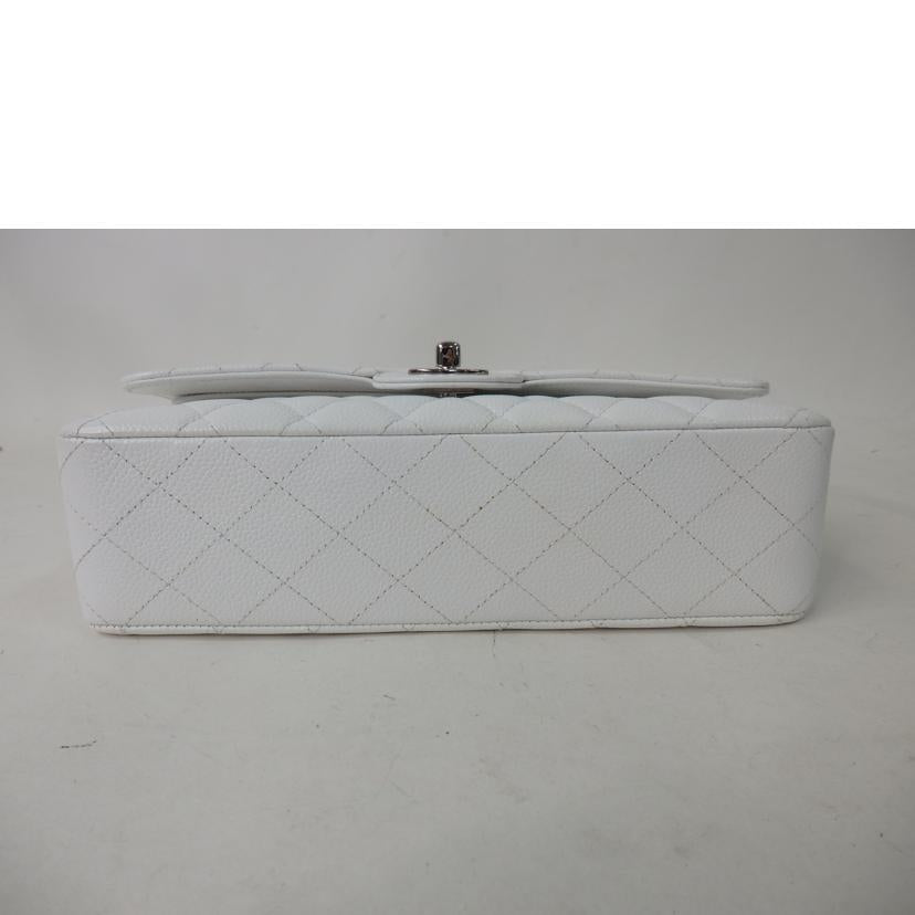 ＣＨＡＮＥＬ シャネル/マトラッセ２５／ダブルフラップ／キャビアスキン／白／シルバー金具//107*****/Aランク/84