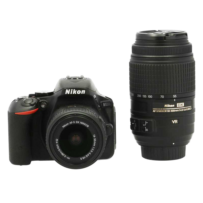 Nikon D5500 ダブルズームキット BLACK-