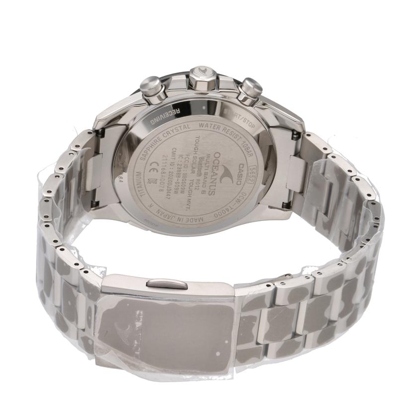ＣＡＳＩＯ カシオ/オシアナスクラシックライン電波ソーラー／メンズ／Ｂｕｌｅｔｏｏｔｈ/OCW-T4000 -1AJF//211********/Aランク/75