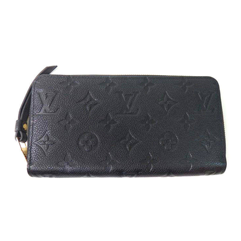 ＬＶ ルイヴィトン/ジッピーウォレット／モノグラム・アンプラント／ノワール/M60571//FRIDタグ/ABランク/84