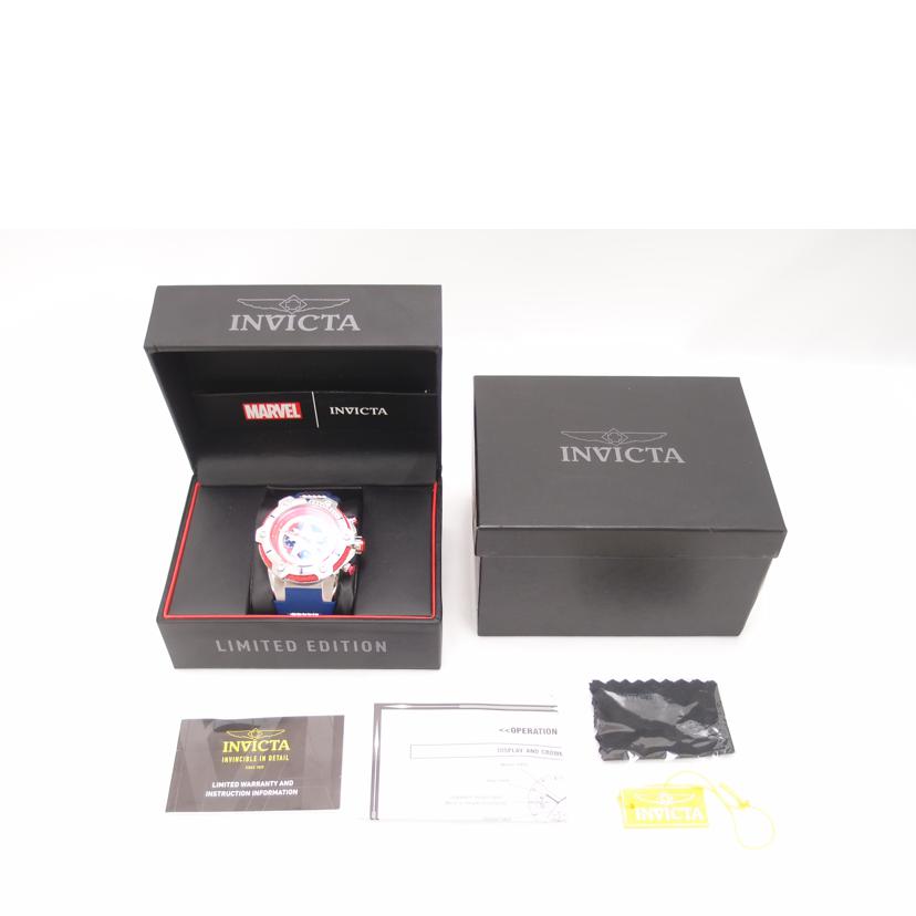 ＩＮＶＩＣＴＡ インヴィクタ 腕時計 メンズ 限定モデル MARVEL/時計｜WonderREX-ONLINE 公式通販サイト