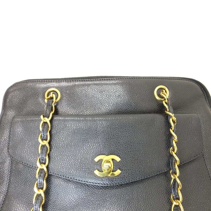 ＣＨＡＮＥＬ シャネル/キャビアスキンチェーンハンドバッグ//507****/Bランク/88