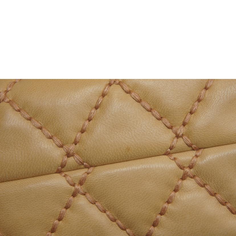 ＣＨＡＮＥＬ シャネル/ラムスキンワイルドステッチチェーントートベージュ//779****/Bランク/92